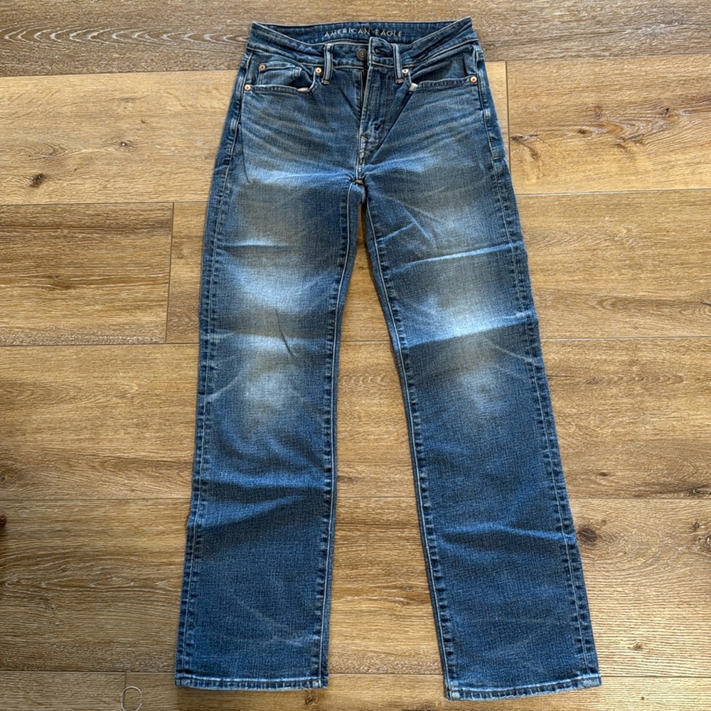 American Eagle Outfitters Blue Bootcut Jeans